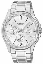 casio mtp - Casio MTP-1375D-7AVDF Sidabras Pilka (Silver Grey) - 1 nuotrauka