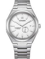 citizen nj0180 - Citizen NJ0180-80A Sidabrinis (Silver) Automatinis Vyriškas Laikrodis - 3 nuotrauka