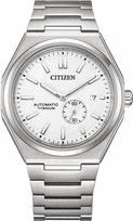 citizen nj0180 - Citizen NJ0180-80A Sidabrinis (Silver) Automatinis Vyriškas Laikrodis - 4 nuotrauka