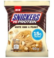 snickers protein - Šokoladinis batonėlis SNICKERS HI PROTEIN COOKIE BALTAIS ŠOKOLADAIS IR ŽEMĖS RIEŠUTAIS, 60 g - 2 nuotrauka