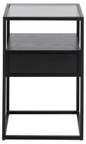 Actona Naktinis staliukas Randolf 0000100719, juodas (Black)