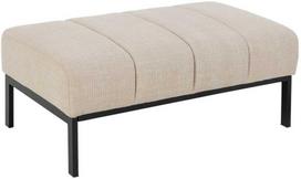 minkstasuoliai - Actona Suoliukas Caix Basel 24, smėlinis (Beige) - 2 nuotrauka