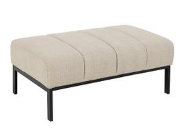 minkstasuoliai - Actona Suoliukas Caix Basel 24, smėlinis (Beige) - 4 nuotrauka