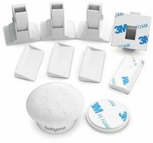 magnetinis uzraktas - Baby Ono magnetinės spynos 1577, balta (White), 4 vnt. - 1 nuotrauka