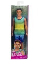 vyro lele - Mattel Barbie Kenas madistas mėlynais šortais HYV00, 30 cm - 1 nuotrauka