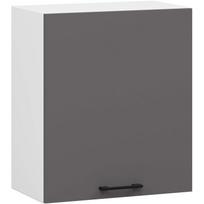 olivia spinteles - Akord Pakabinama virtuvės spintelė Oliwia W50, balta/pilka (White/Grey) - 3 nuotrauka
