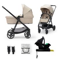 kinderkraft vezimelis - KinderKraft Newly 4in1 Mink Pro, smėlio (Sand Beige) - 1 nuotrauka