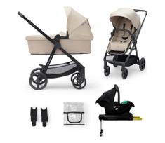 kinderkraft vezimelis - KinderKraft Newly 4in1 Mink Pro, smėlio (Sand Beige) - 2 nuotrauka