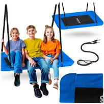 gandro lizdas - Neo-Sport Swingo stačiakampės gandro lizdo sūpynės 110 cm x 70 cm - 3 nuotrauka