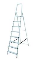 kopecios hervin - Kopėčios HERVIN EQUIPMENT, aliuminės, buitinės, 8 pakopų, HSL008A - 2 nuotrauka