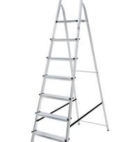 kopecios hervin - Kopėčios HERVIN EQUIPMENT, aliuminės, buitinės, 8 pakopų, HSL008A - 3 nuotrauka