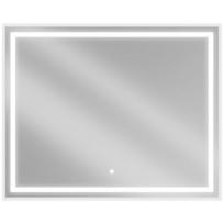 kabinamas veidrodis - Veidrodis Mexen Miko, su apšvietimu, kabinamas, 100 cm x 80 cm, baltas (White) - 2 nuotrauka