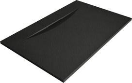 Dušo padėklas Mexen Egon SMC, 150 cm x 90 cm, Juodas (Black)