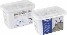 plastiku klijavimas - Plytelių išlyginimo sistema KUBALA Smart Level, plastikas - 3 nuotrauka
