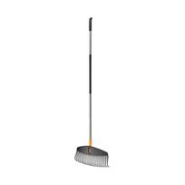 lapu grebliai su kotu - Vėduoklinis lapų grėblys Fiskars Ergonomic XL, su kotu, 1800 mm - 4 nuotrauka