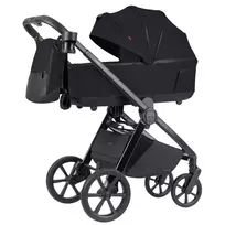 carrello omega vezimeliai - CARRELLO vežimėlis OMEGA PLUS 2in1, Cosmo Black - 1 nuotrauka