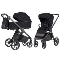 carrello omega vezimeliai - CARRELLO vežimėlis OMEGA PLUS 2in1, Cosmo Black - 3 nuotrauka
