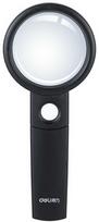 padidinimo stiklas - Didinamasis stiklas DELI 60 mm, Juodas (Black) - 1 nuotrauka