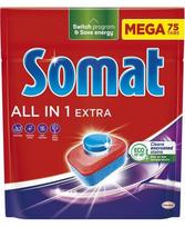 indaploves tabletes somat all in one - Indaplovių tabletės Somat All in 1 Extra, 75 vnt. - 1 nuotrauka