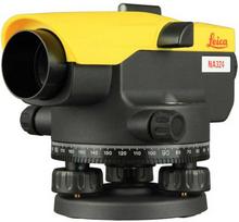 optinis nivelyras - Optinis nivelyras Leica NA324 Juodas (Black) - 4 nuotrauka