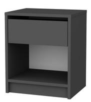 Kalune Design Naktinis staliukas Sheridan 322RTC1615, antracitas (Anthracite), 35.9 x 44.6 x 52.8 cm