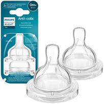 avent buteliuko ciulptukas - PHILIPS AVENT Anti-Colic SCY761/02 čiulptukas 0m+ 2 vnt. - 2 nuotrauka