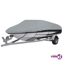 tentas pilkas - vidaXL Valties uždangalas, pilkas (Gray), 410x190 cm - 3 nuotrauka
