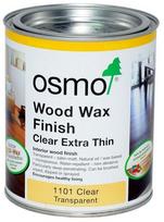 Medienos vaškas Osmo Finish Clear Extra Thin 1101, satino, 0.125 l