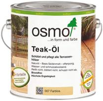 Terasų aliejus 007 Teak, skaidri, 2.5 l