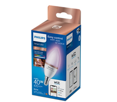wiz philips smart - Philips Wiz LED C37 4.9W E14 470 lm RGB 2200-6500K - 6 nuotrauka