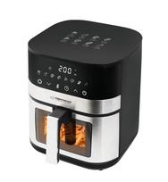 gruzdintuve oro - Esperanza Pesce Alla Griglia EKA003, sidabro/juoda, 1400 W, 5 l - 2 nuotrauka
