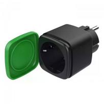 ismanu nama - Deltaco SH-OP01 Išmanusis lauko kištukas WiFi, Juodas / Žalias (Black / Green) - 6 nuotrauka