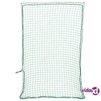 virve tinklui - vidaXL Priekabos tinklas su elastine virve, žalias (Green), 3,5x2,5 m, PP - 4 nuotrauka