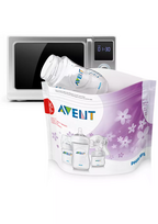 laikiklis maiseliams - Philips Avent SCF297/05 sterilizavimo maišeliai mikrobangų krosnelei, 5 vnt. - 2 nuotrauka