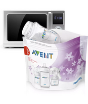 laikiklis maiseliams - Philips Avent SCF297/05 sterilizavimo maišeliai mikrobangų krosnelei, 5 vnt. - 7 nuotrauka