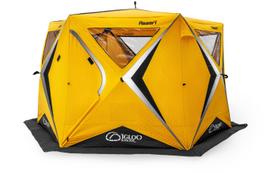 Tentas Asseri Igloo Suite, juodas/geltonas, 2.85 m x 2.65 m