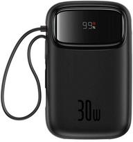 Baseus QPow 2 10000mAh 30W 2xUSB-C Black (Juoda)