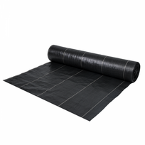 Agroplėvelė Bradas, juoda, 50 m x 4.2 m, 135 g/m²