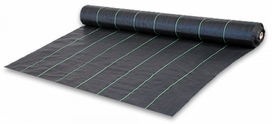 Agrotekstilė nuo piktžolių Bradas, juoda, 100 m x 3.2 m, 70 g/m²