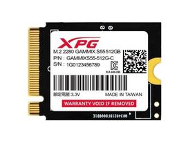 nvme ssd 512gb - ADATA XPG GAMMIX S55 512GB M.2 PCIe 4.0 NVMe SSD - 1 nuotrauka