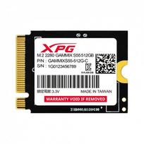 nvme ssd 512gb - ADATA XPG GAMMIX S55 512GB M.2 PCIe 4.0 NVMe SSD - 3 nuotrauka