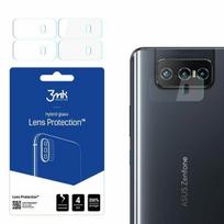 zenfone 8 asus - 3mk "Hybrid Glass" Apsauginis stiklas ASUS Zenfone 8 Flip 5G objektyvui - 4 vnt. - 3 nuotrauka