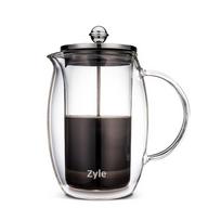 kavinukas press - Zyle Coffee Press ZY600CF, 0.6 l, Skaidri (Transparent) - 2 nuotrauka