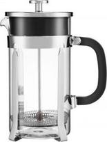 kavinukas press - Ambition Barista French Press 1L Sidabrinis/Juodas (Silver/Black) - 1 nuotrauka