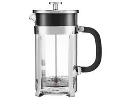 kavinukas press - Ambition Barista French Press 1L Sidabrinis/Juodas (Silver/Black) - 4 nuotrauka