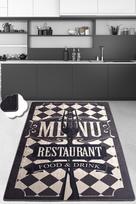 Kilimas Conceptum Hypnose Food And Drink, juodas, 290 cm x 200 cm