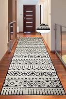 Kiliminis takas Conceptum Hypnose Again, juoda/ecru, 300 cm x 80 cm