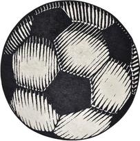 Kilimas Conceptum Hypnose Ball 876CHL1193, dramblio kaulo/juoda, 140 cm x 140 cm