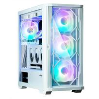 zalman korpusas - Kompiuterio korpusas Zalman Z10 DUO, skaidri/balta - 1 nuotrauka