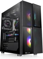 pc argb - Kompiuterio korpusas Thermaltake Versa T26 ARGB, juoda - 1 nuotrauka